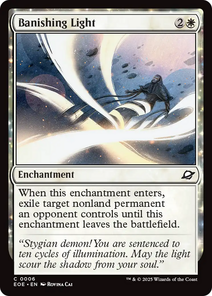Banishing Light [Edge of Eternities] | Card Merchant Takapuna