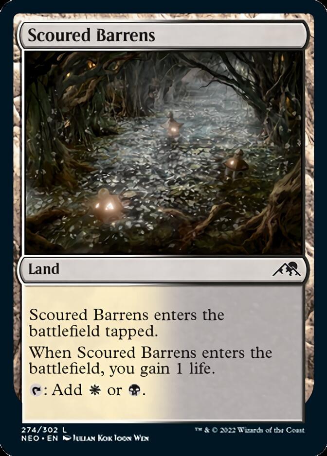 Scoured Barrens [Kamigawa: Neon Dynasty] | Card Merchant Takapuna