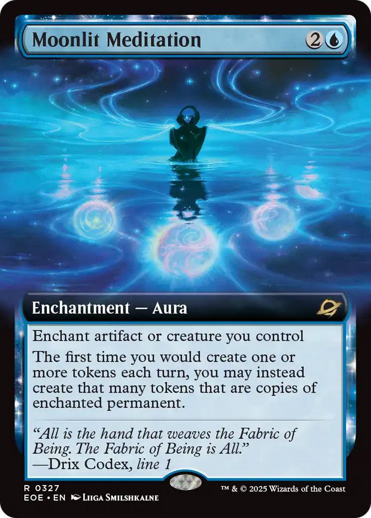 Moonlit Meditation (Extended Art) [Edge of Eternities] | Card Merchant Takapuna