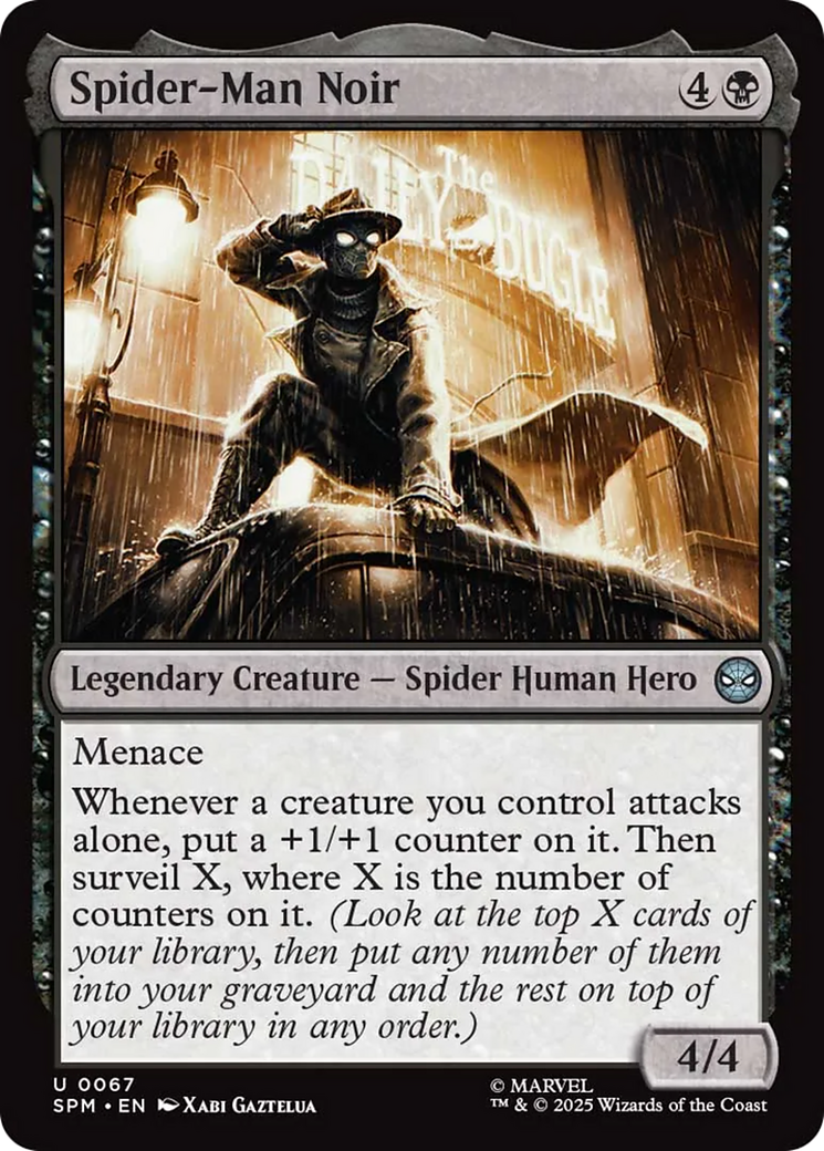 Spider-Man Noir [Marvel's Spider-Man] | Card Merchant Takapuna