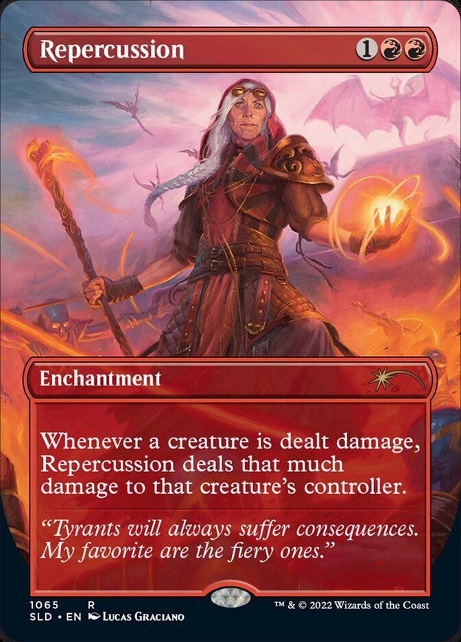 Repercussion (Borderless) [Secret Lair Drop Series] | Card Merchant Takapuna