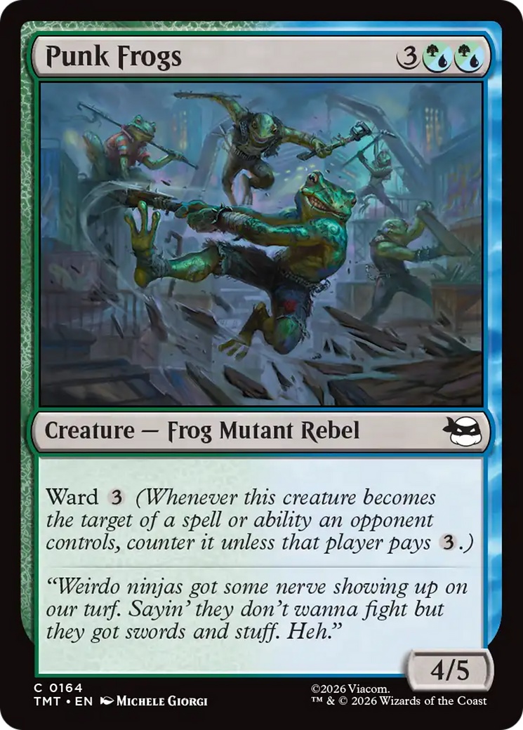 Punk Frogs [Teenage Mutant Ninja Turtles] | Card Merchant Takapuna