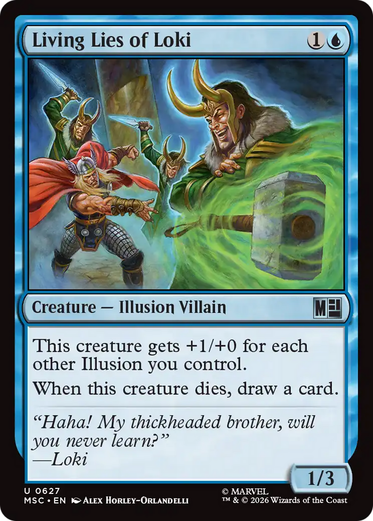 Living Lies of Loki [Marvel Super Heroes Commander] | Card Merchant Takapuna