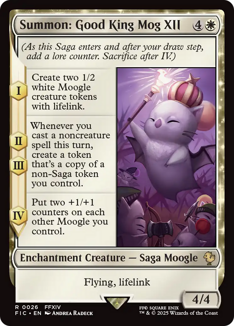 Summon: Good King Mog XII [FINAL FANTASY Commander] | Card Merchant Takapuna