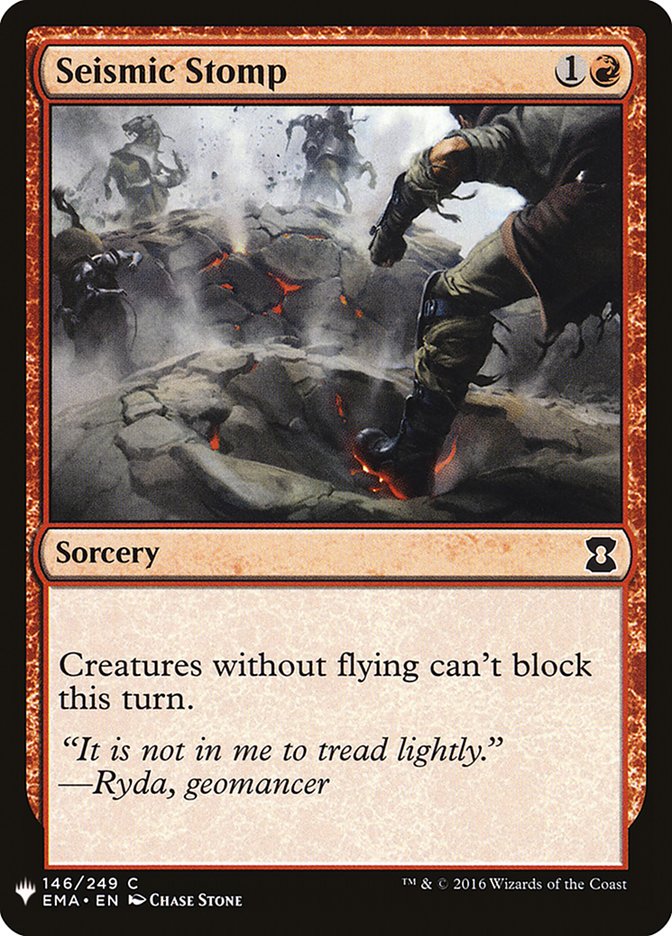 Seismic Stomp [Mystery Booster] | Card Merchant Takapuna