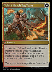 Invasion of Kylem // Valor's Reach Tag Team [March of the Machine] | Card Merchant Takapuna