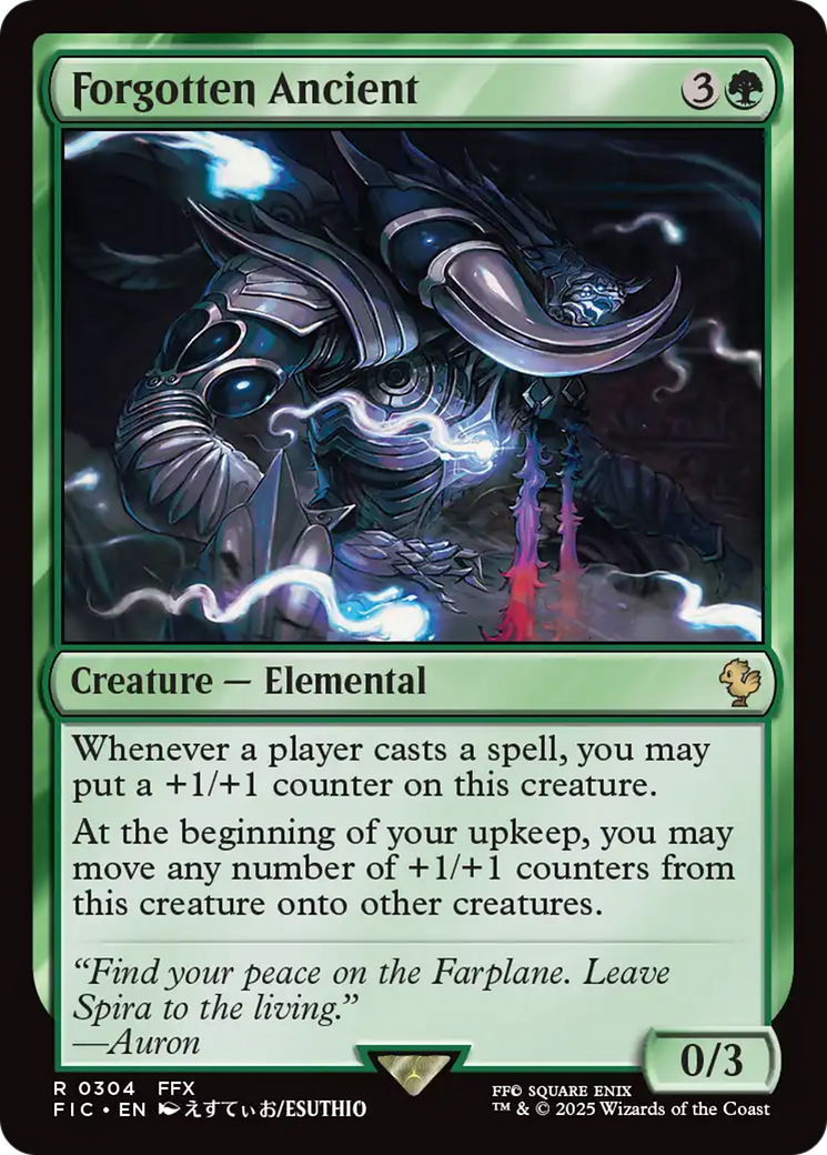 Forgotten Ancient [FINAL FANTASY Commander] | Card Merchant Takapuna