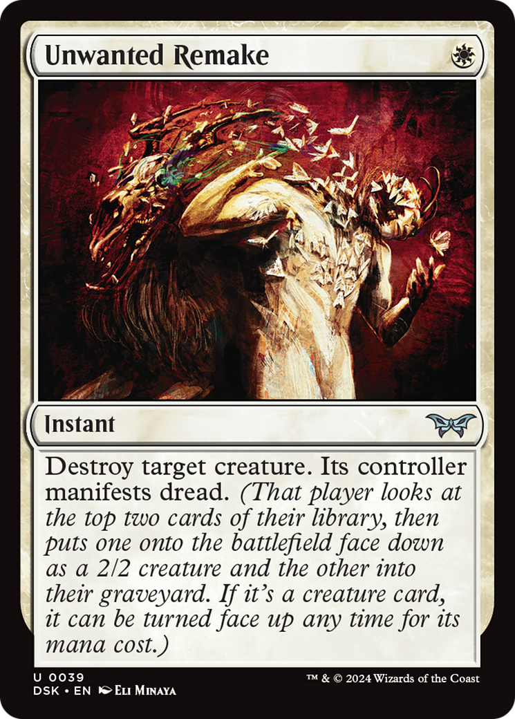 Unwanted Remake [Duskmourn: House of Horror] | Card Merchant Takapuna