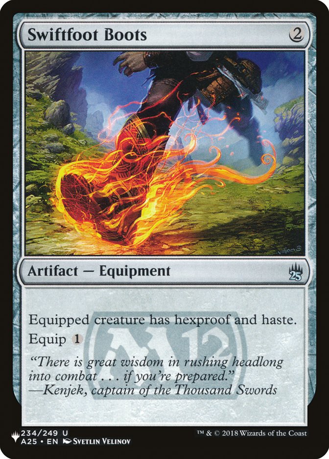 Swiftfoot Boots [The List] | Card Merchant Takapuna