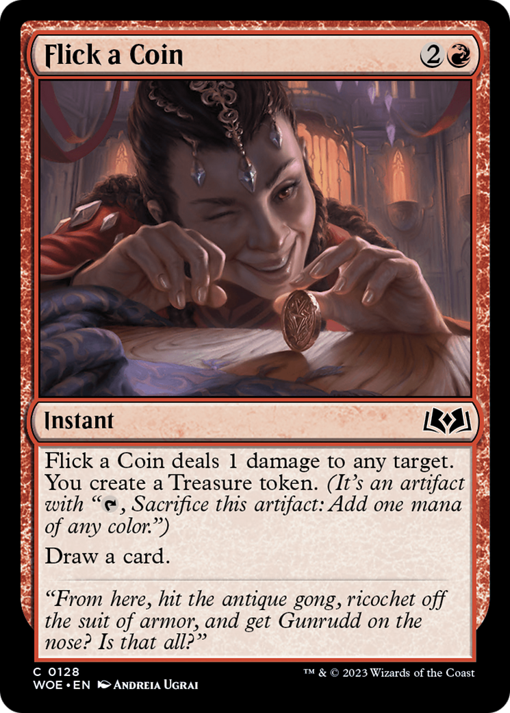Flick a Coin [Wilds of Eldraine] | Card Merchant Takapuna