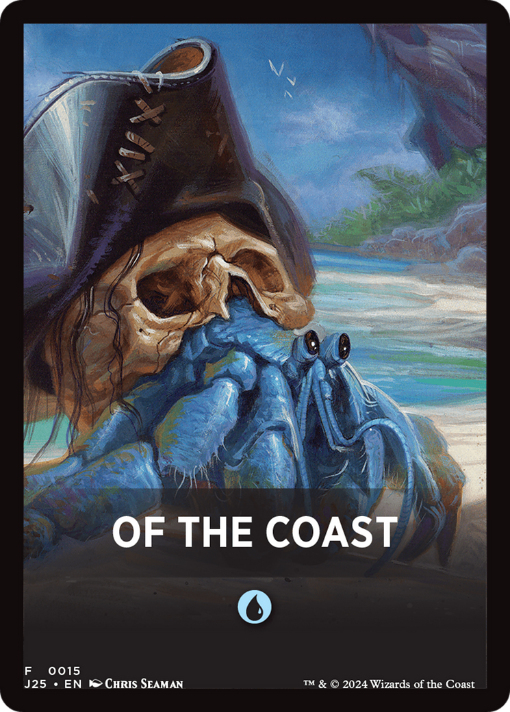 Of The Coast Theme Card [Foundations Jumpstart Front Cards] | Card Merchant Takapuna