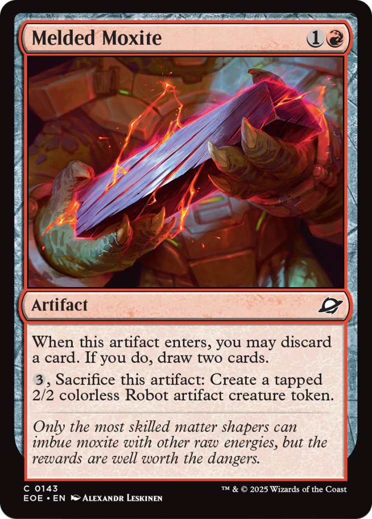 Melded Moxite [Edge of Eternities] | Card Merchant Takapuna