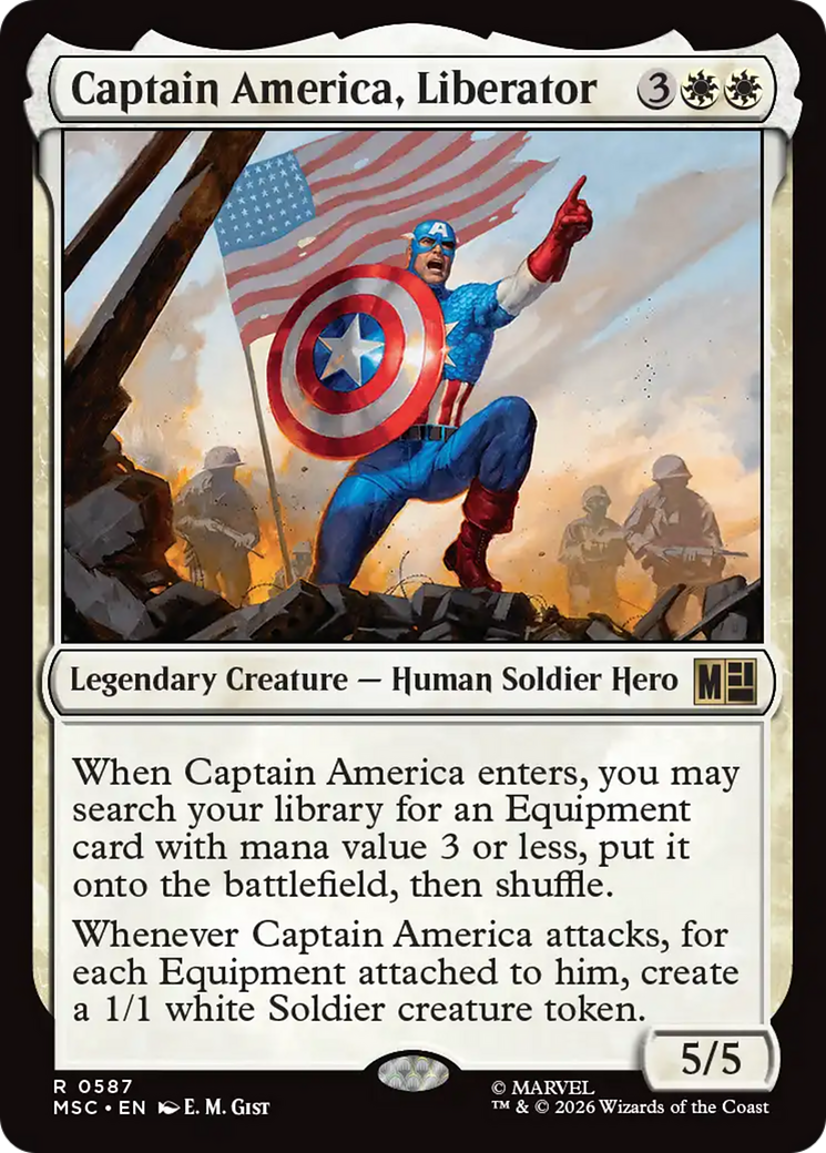 Captain America, Liberator [Marvel Super Heroes Commander] | Card Merchant Takapuna