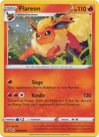 Flareon (SWSH041) [Sword & Shield: Black Star Promos] | Card Merchant Takapuna