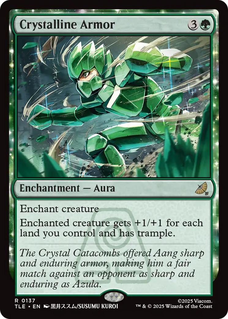 Crystalline Armor [Avatar: The Last Airbender: Eternal-Legal] | Card Merchant Takapuna