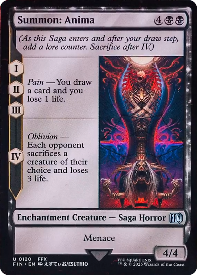 Summon: Anima [FINAL FANTASY] | Card Merchant Takapuna