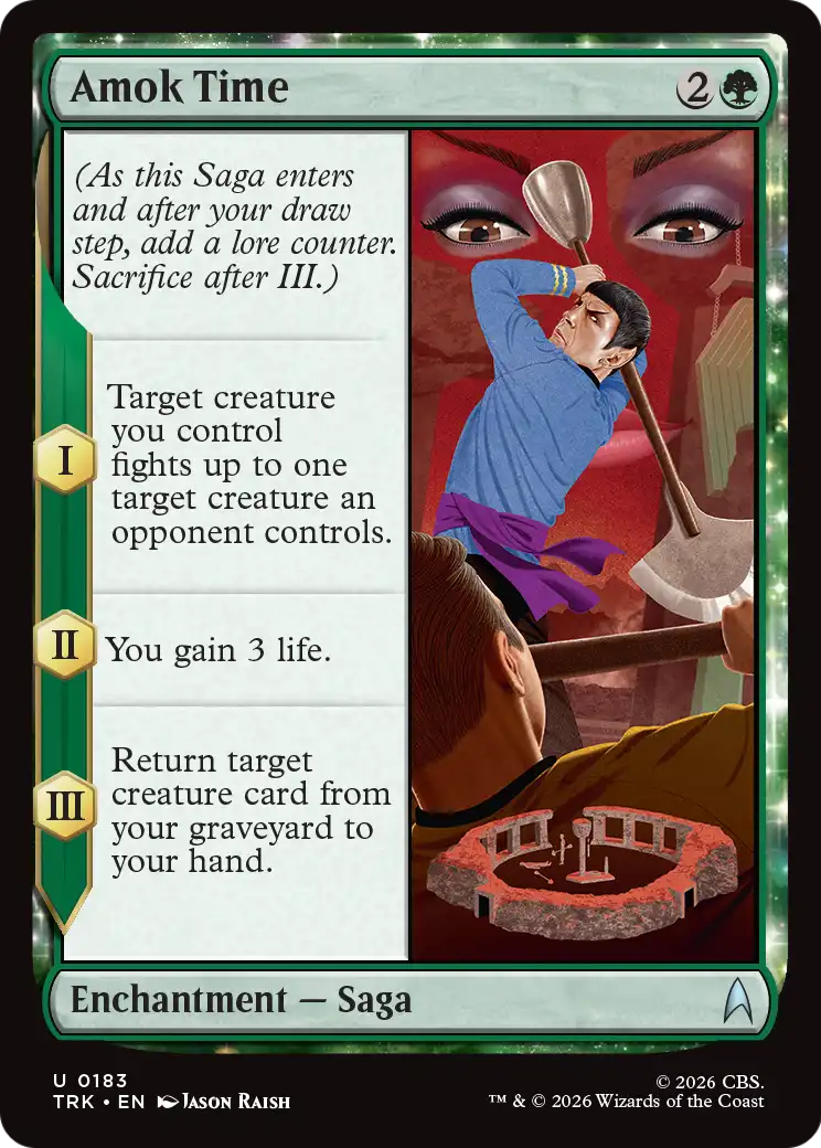 Amok Time [Star Trek] | Card Merchant Takapuna