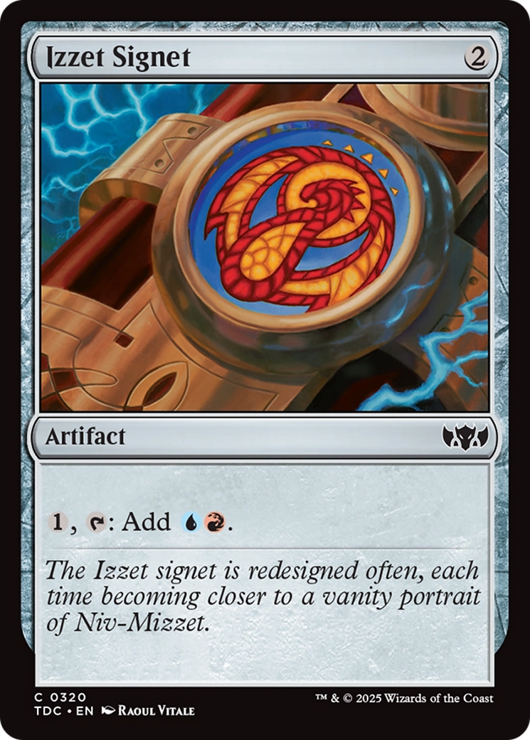 Izzet Signet [Tarkir: Dragonstorm Commander] | Card Merchant Takapuna