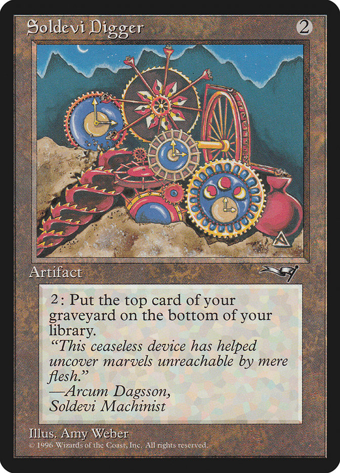 Soldevi Digger [Alliances] | Card Merchant Takapuna