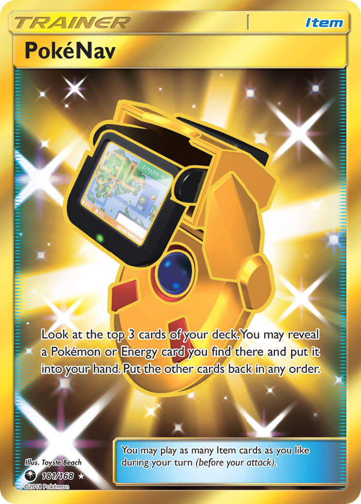 PokeNav (181/168) [Sun & Moon: Celestial Storm] | Card Merchant Takapuna