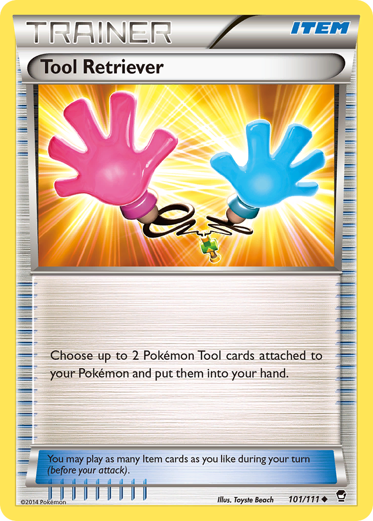 Tool Retriever (101/111) [XY: Furious Fists] | Card Merchant Takapuna
