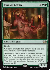 Curator Beastie [Duskmourn: House of Horror Commander] | Card Merchant Takapuna