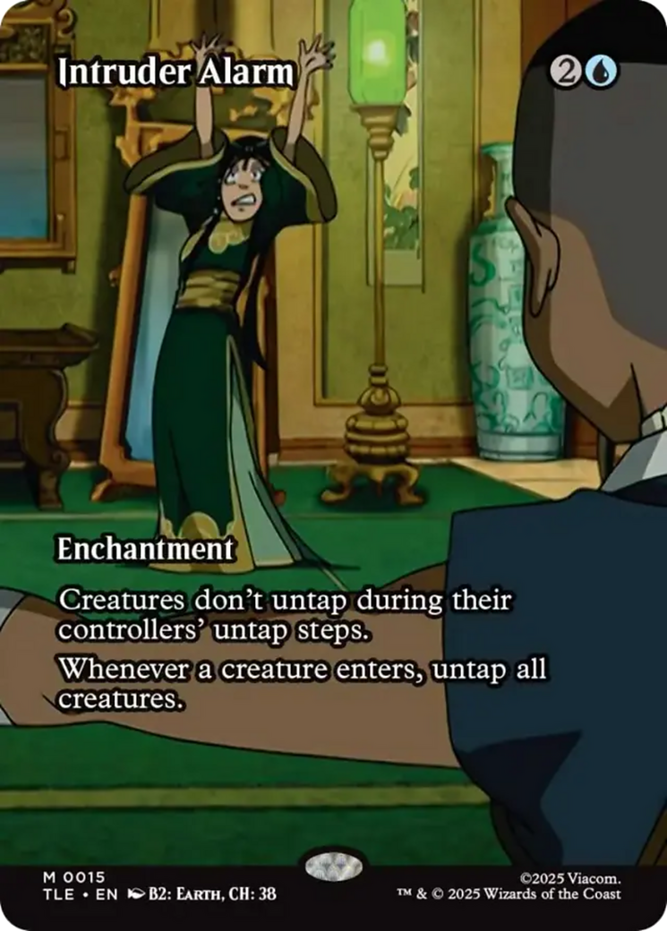 Intruder Alarm (Borderless) [Avatar: The Last Airbender: Eternal-Legal] | Card Merchant Takapuna