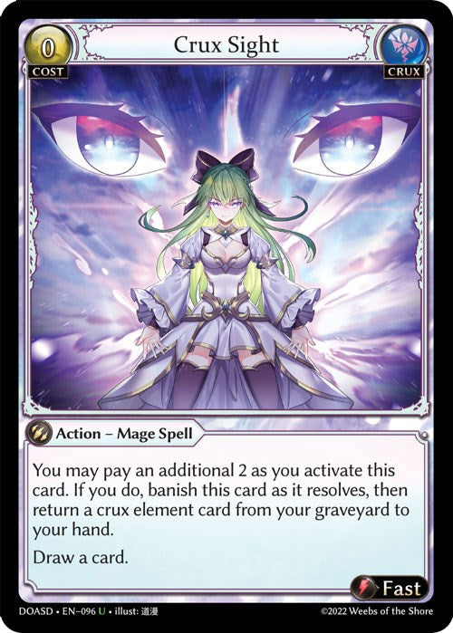 Crux Sight (096) [Dawn of Ashes: Starter Decks] | Card Merchant Takapuna