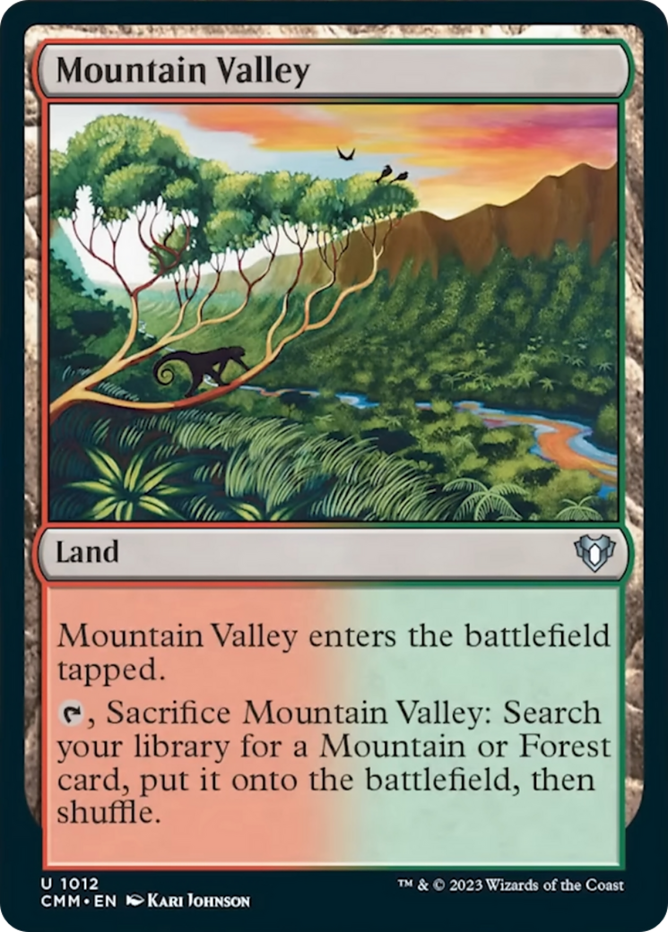 Mountain Valley [Commander Masters] | Card Merchant Takapuna