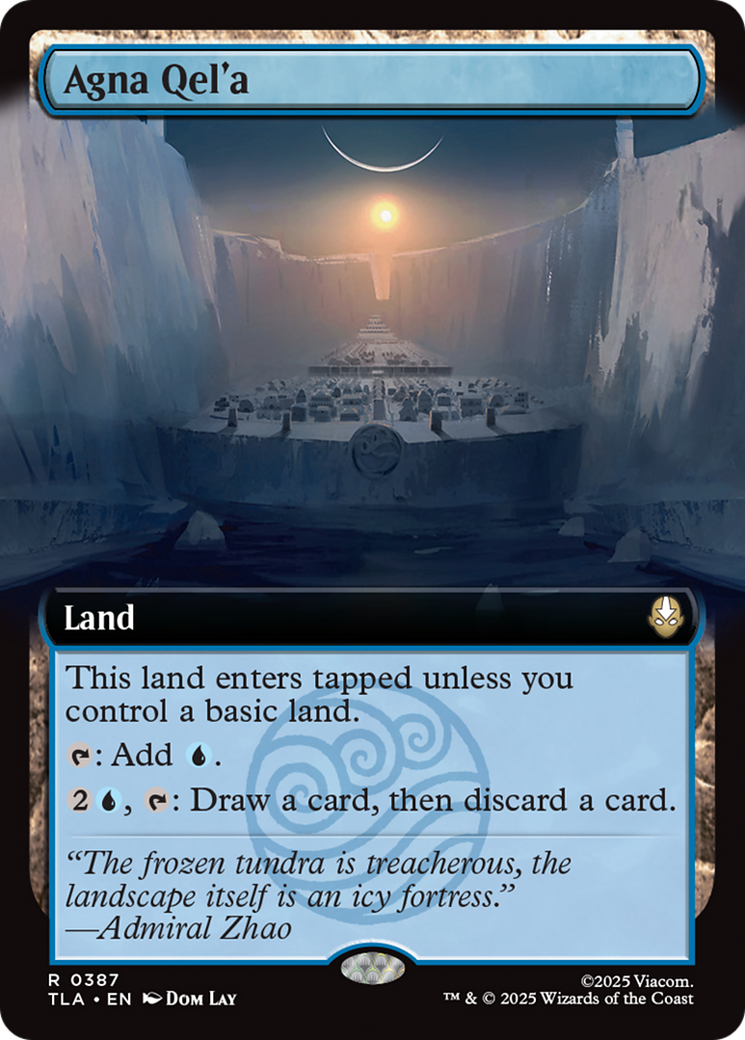 Agna Qel'a (Extended Art) [Avatar: The Last Airbender] | Card Merchant Takapuna