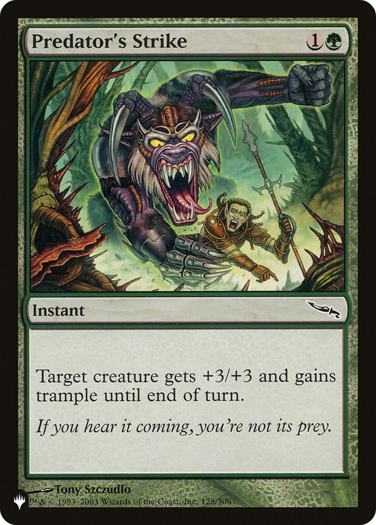 Predator's Strike [The List] | Card Merchant Takapuna