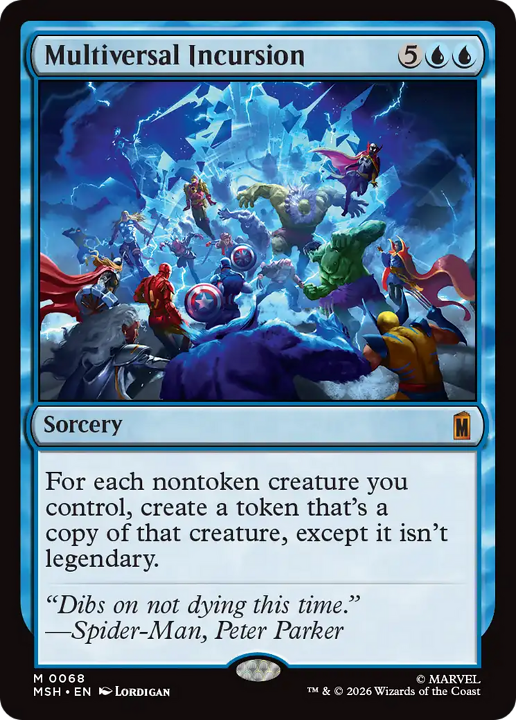Multiversal Incursion [Marvel Super Heroes] | Card Merchant Takapuna