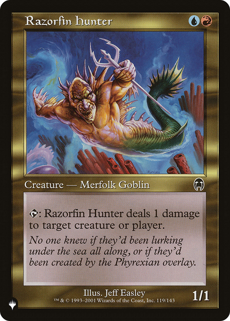 Razorfin Hunter [The List] | Card Merchant Takapuna