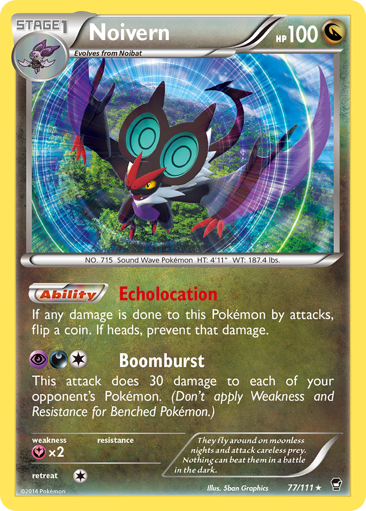 Noivern (77/111) [XY: Furious Fists] | Card Merchant Takapuna