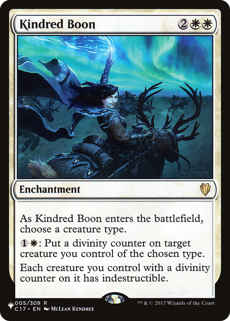 Kindred Boon [Secret Lair: Angels] | Card Merchant Takapuna