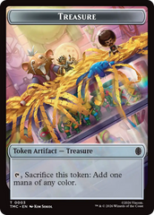 Treasure // Copy Double-Sided Token [Teenage Mutant Ninja Turtles Commander Tokens] | Card Merchant Takapuna