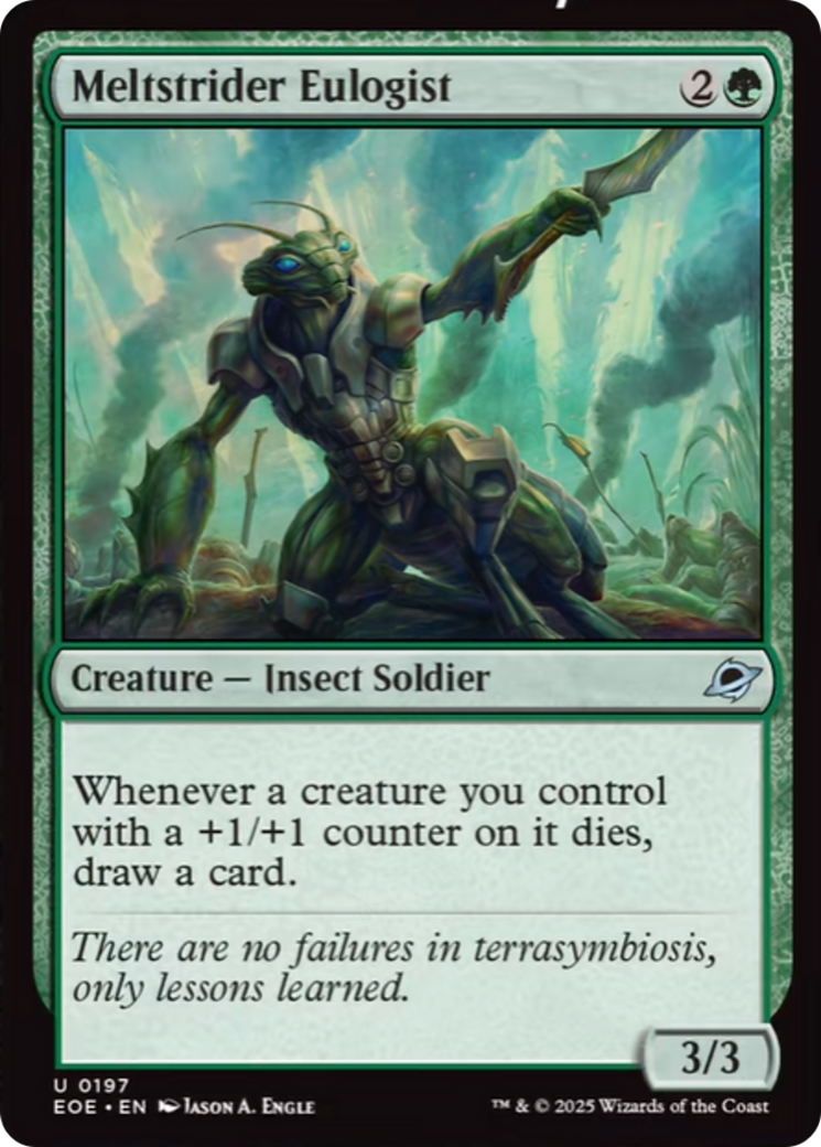 Meltstrider Eulogist [Edge of Eternities] | Card Merchant Takapuna