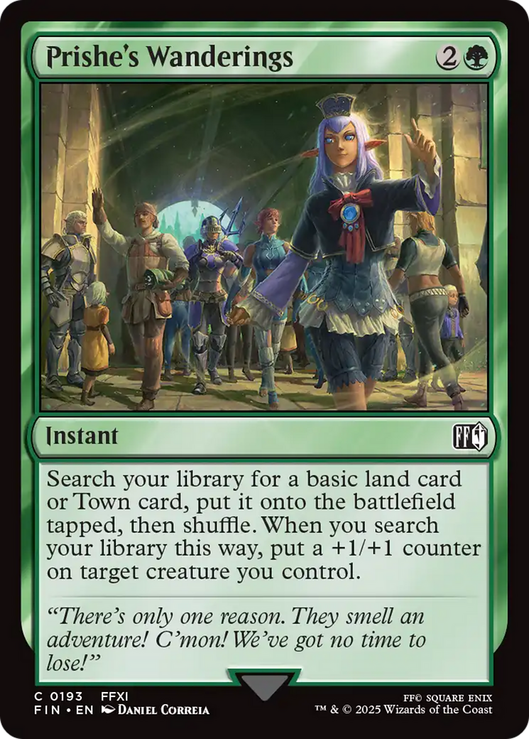 Prishe's Wanderings [FINAL FANTASY] | Card Merchant Takapuna