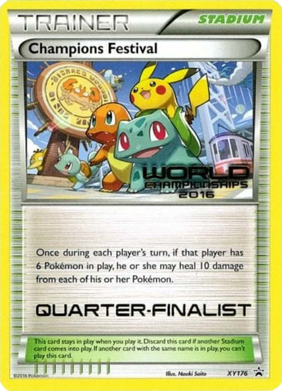 Champions Festival (XY176) (2016 Quarter Finalist) [XY: Black Star Promos] | Card Merchant Takapuna