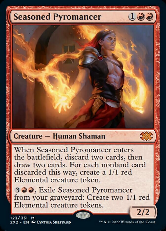 Seasoned Pyromancer [Double Masters 2022] | Card Merchant Takapuna