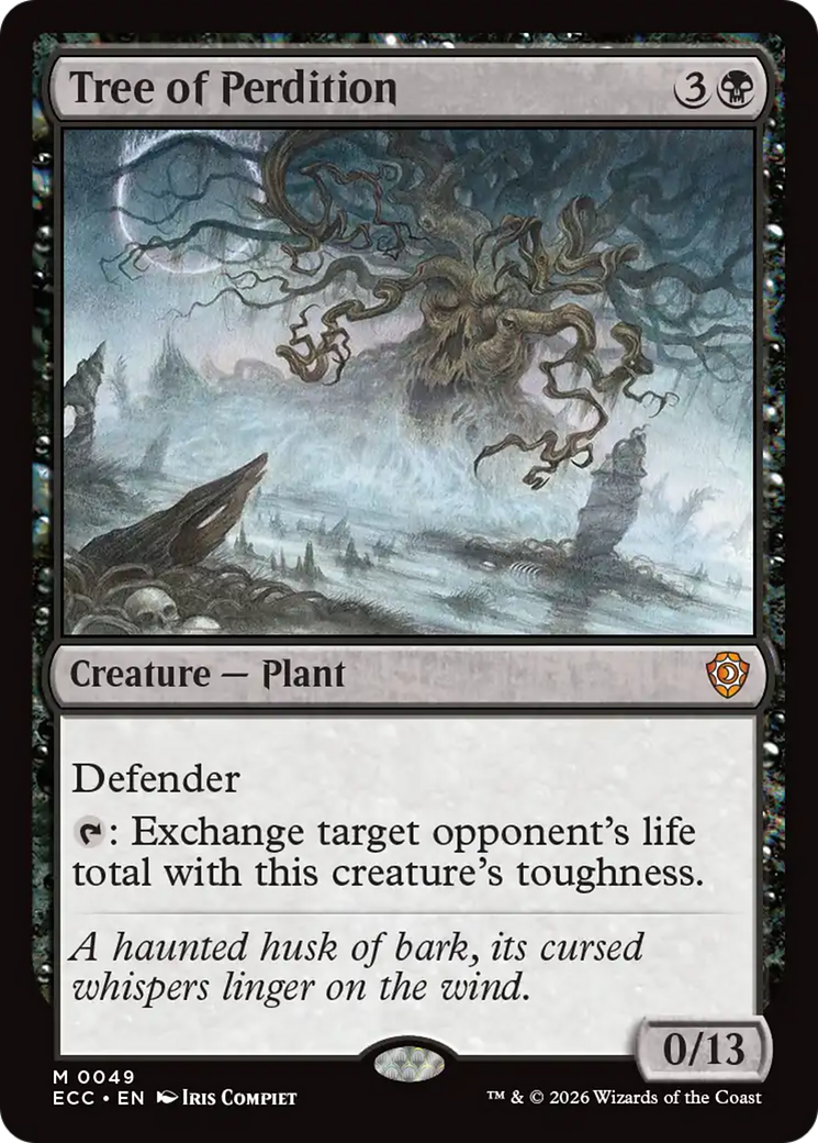 Tree of Perdition [Lorwyn Eclipsed Commander] | Card Merchant Takapuna