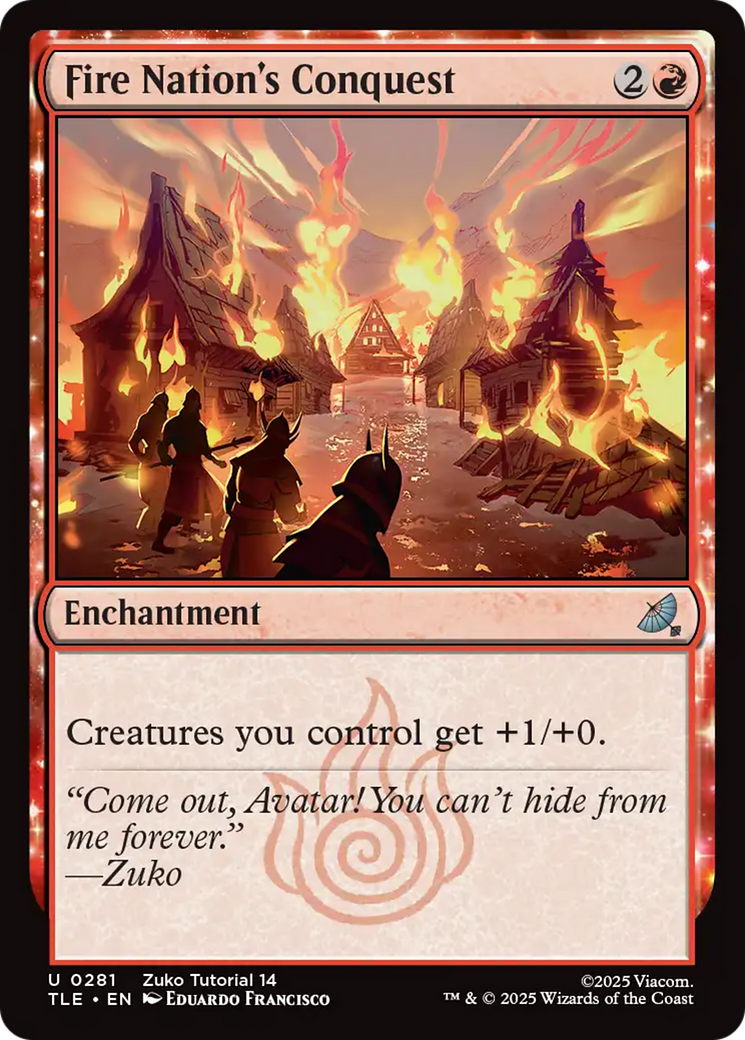 Fire Nation's Conquest (0281) [Avatar: The Last Airbender: Eternal-Legal] | Card Merchant Takapuna