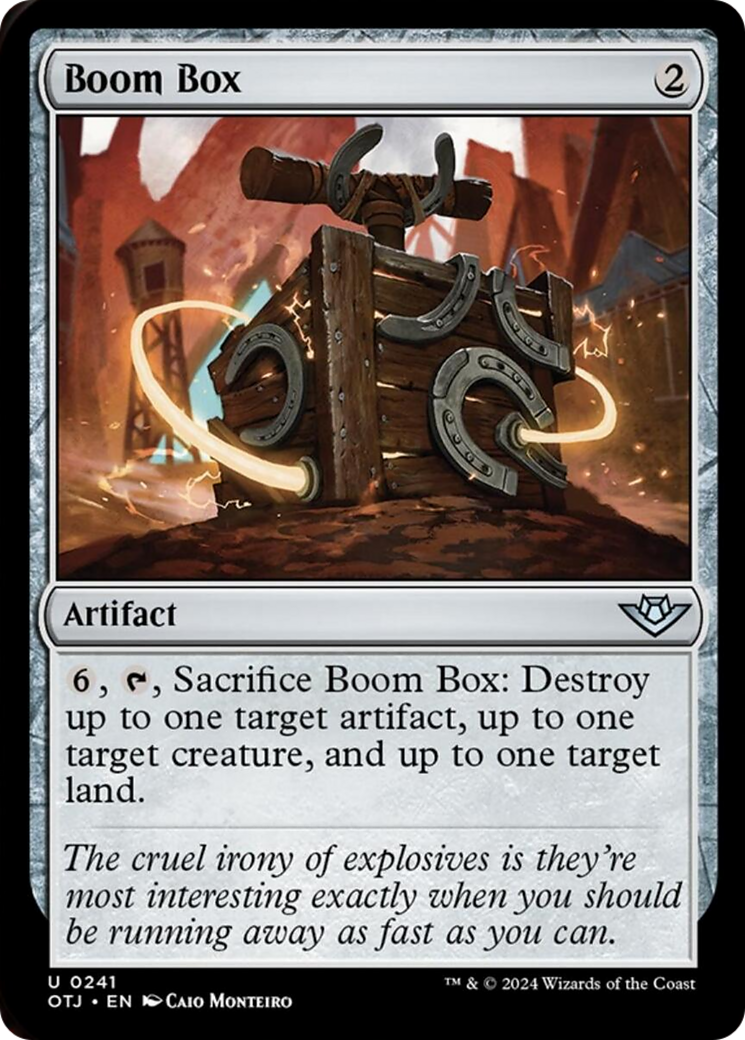 Boom Box [Outlaws of Thunder Junction] | Card Merchant Takapuna