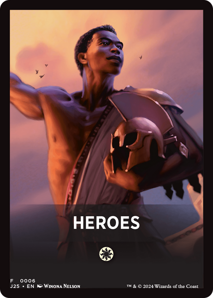 Heroes Theme Card [Foundations Jumpstart Front Cards] | Card Merchant Takapuna