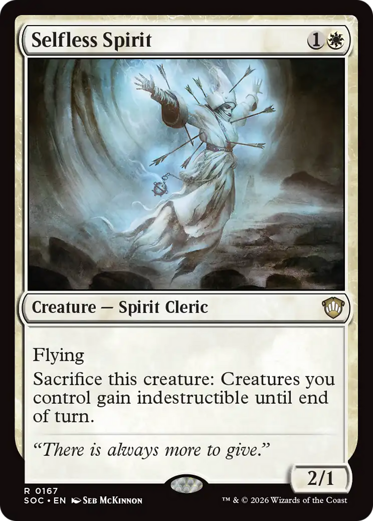 Selfless Spirit [Secrets of Strixhaven Commander] | Card Merchant Takapuna