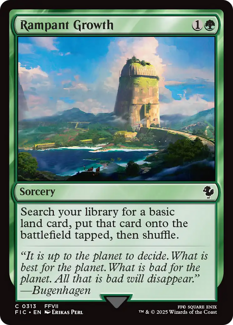 Rampant Growth [FINAL FANTASY Commander] | Card Merchant Takapuna