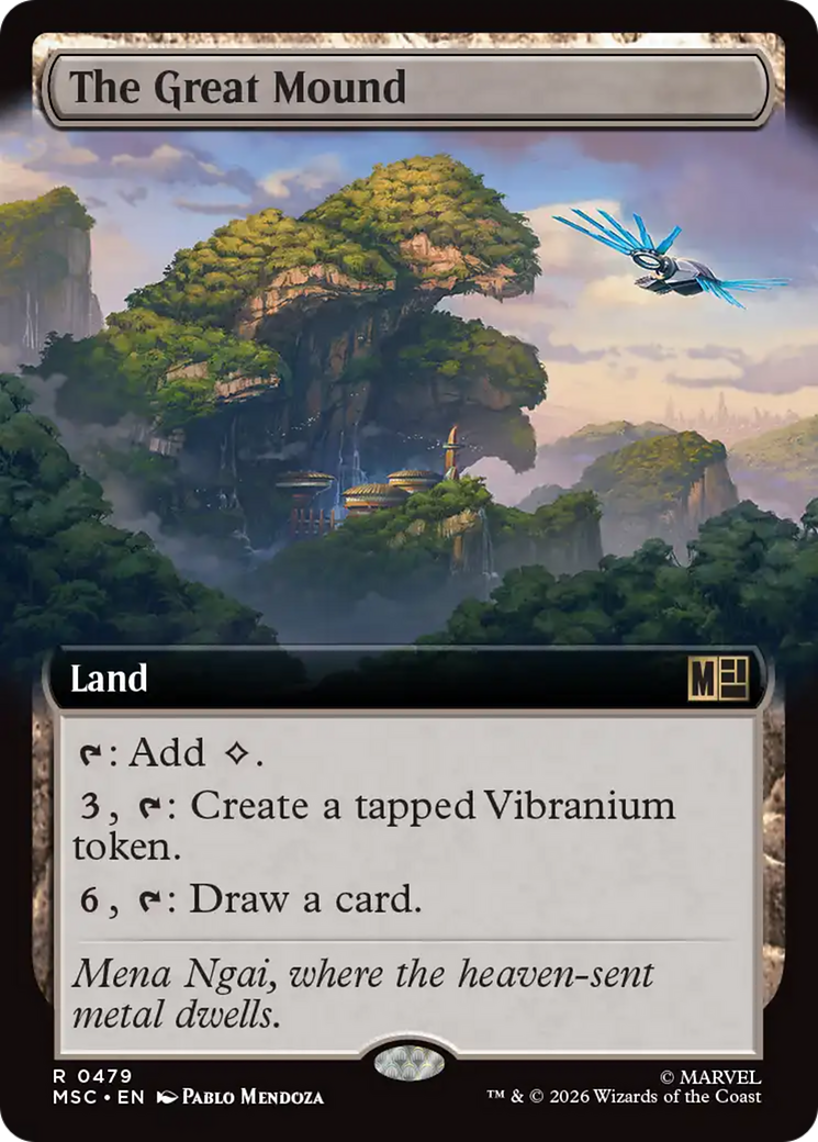 The Great Mound (Extended Art) [Marvel Super Heroes Commander] | Card Merchant Takapuna