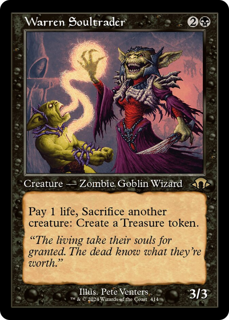Warren Soultrader (Retro) [Modern Horizons 3] | Card Merchant Takapuna