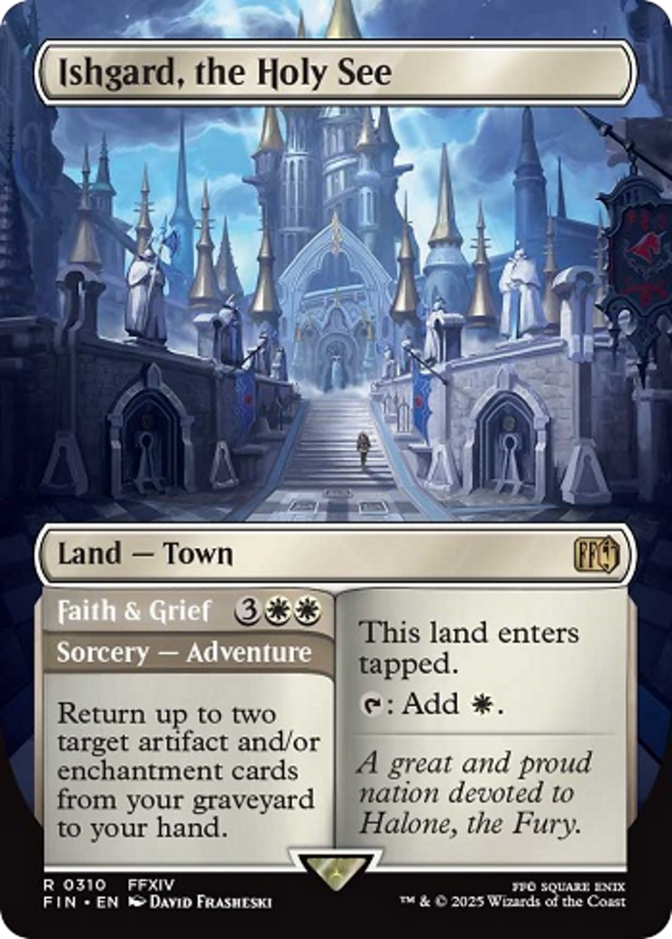 Ishgard, the Holy See (Borderless) [FINAL FANTASY] | Card Merchant Takapuna
