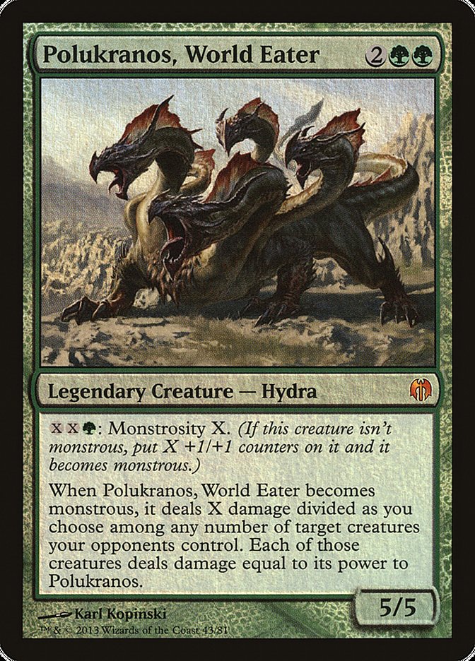 Polukranos, World Eater [Duel Decks: Heroes vs. Monsters] | Card Merchant Takapuna